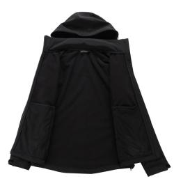 Alpine Pro HOORA dámská černá softshellová bunda softshell