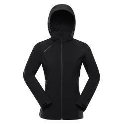 Alpine Pro HOORA dámská černá softshellová bunda softshell Alpine Pro HOORA dámská černá softshellová bunda softshell