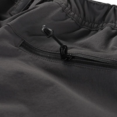 Alpine Pro HURFA 2 dámské softshellové kalhoty NEUTRÁLNÍ / ZEMITÁ