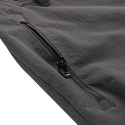 Alpine Pro HURFA 2 dámské softshellové kalhoty NEUTRÁLNÍ / ZEMITÁ