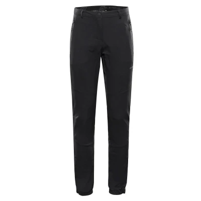 Alpine Pro HURFA 2 dámské černé softshellové kalhoty Alpine Pro HURFA 2 dámské černé softshellové kalhoty