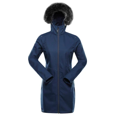 Alpine Pro IBORA dámský modrý softshellový kabát Alpine Pro IBORA dámský modrý softshellový kabát
