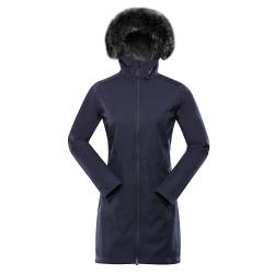 Alpine Pro IBORA dámský modrý softshellový kabát Alpine Pro IBORA dámský modrý softshellový kabát
