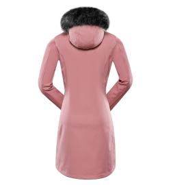 Alpine Pro IBORA dámský růžový softshellový kabát