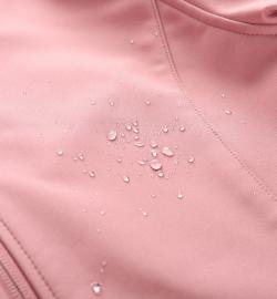 Alpine Pro IBORA dámský růžový softshellový kabát