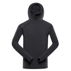 Alpine Pro IZAR pánská funkční mikina NEUTRÁLNÍ / ZEMITÁ