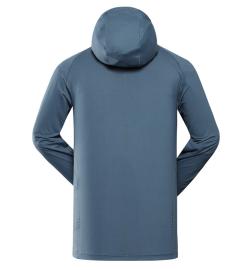 Alpine Pro IZAR pánská modrá rychleschnoucí mikina