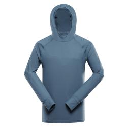 Alpine Pro IZAR pánska modrá rýchloschnúca mikina