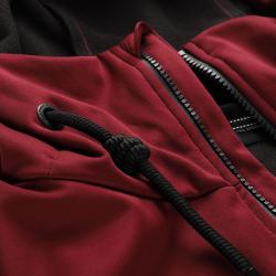Alpine Pro JARG pánská lyžařská softshellová bunda červená