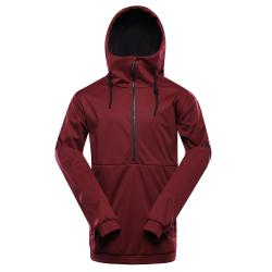 Alpine Pro JARG pánska lyžiarska softshellová bunda červená