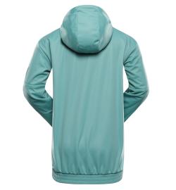 Alpine Pro JARGA dámská zelená lyžařská softshellová bunda