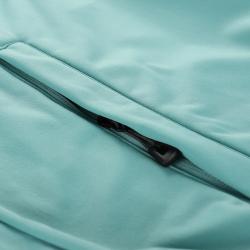 Alpine Pro JARGA dámská zelená lyžařská softshellová bunda