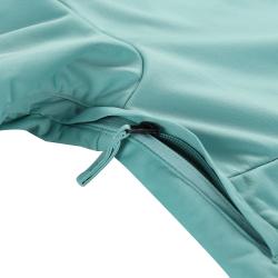 Alpine Pro JARGA dámská zelená lyžařská softshellová bunda