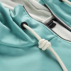 Alpine Pro JARGA dámská zelená lyžařská softshellová bunda