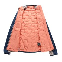 Alpine Pro JORWA dámská mikina ORANŽOVÁ / ČERVENÁ