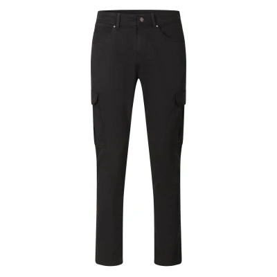 Alpine Pro KALL pánské černé bavlněné kalhoty Alpine Pro KALL pánské černé bavlněné kalhoty