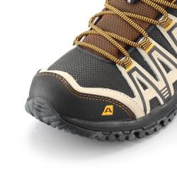 Alpine Pro KARBE žlutá outdoorová obuv s membránou ptx
