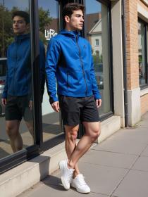 Alpine Pro KERAK pánská modrá softshellová bunda