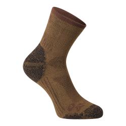 Alpine Pro KEROWE antibakteriální ponožky NEUTRÁLNÍ / ZEMITÁ