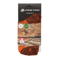 Alpine Pro KEROWE sportovní ponožky RŮŽOVÁ / FIALOVÁ