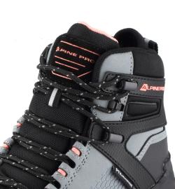 Alpine Pro KNEIFFE šedá outdoorová obuv s membránou ptx