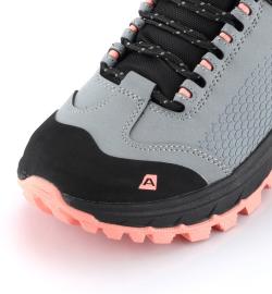 Alpine Pro KNEIFFE šedá outdoorová obuv s membránou ptx