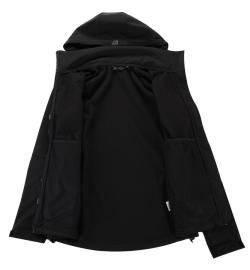Alpine Pro LANCA dámská černá softshellová bunda s membránou