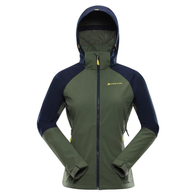 Alpine Pro LANCA dámská zelená softshellová bunda s membránou Alpine Pro LANCA dámská zelená softshellová bunda s membránou