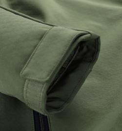 Alpine Pro LANCA dámská zelená softshellová bunda s membránou