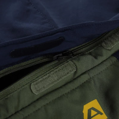 Alpine Pro LANCA dámská zelená softshellová bunda s membránou