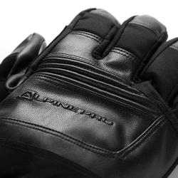 Alpine Pro LEDET pánské černé lyžařské rukavice