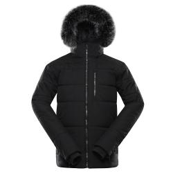 Alpine Pro LODER pánska čierna bunda s membránou ptx Alpine Pro LODER pánska čierna bunda s membránou ptx