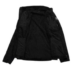 Alpine Pro LOMM pánská černá hřejivá mikina