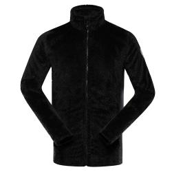 Alpine Pro LOMM pánska čierna hrejivá mikina