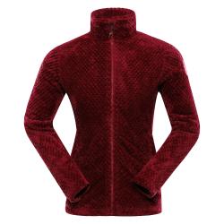 Alpine Pro LOMMA dámska hrejivá mikina RUŽOVÁ / FIALOVÁ