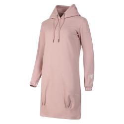 Alpine Pro LORRA dámské růžové bavlněné šaty