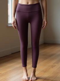 Alpine Pro MARDA dámské fialové rychleschnoucí legíny