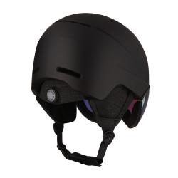 Alpine Pro MARGE černá lyžařská helma se štítem