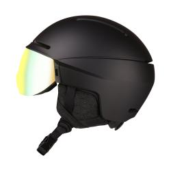 Alpine Pro MARGE černá lyžařská helma se štítem