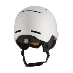 Alpine Pro MARGE šedá lyžařská helma se štítem