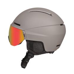 Alpine Pro MARGE zelená lyžařská helma se štítem