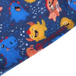 Alpine Pro MAROG bezešvá modrá funkční čepice zimní