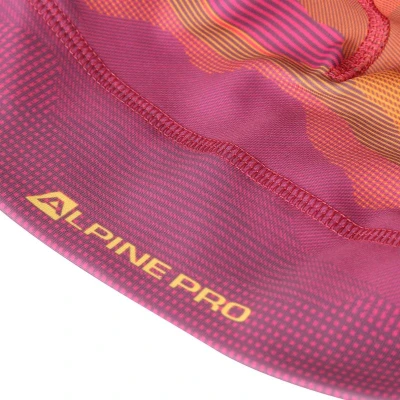 Alpine Pro MAROG bezešvá růžová funkční čepice