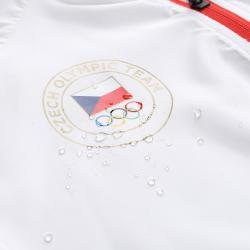 Alpine Pro MATTHES pánská bílá ultralehká bunda