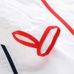 Alpine Pro MATTHES pánská bílá ultralehká bunda