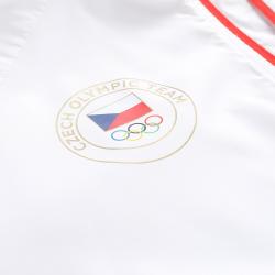 Alpine Pro MATTHES pánská bílá ultralehká bunda