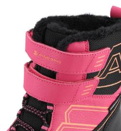 Alpine Pro MOCO dětská růžová zimní obuv s membránou ptx