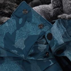Alpine Pro MOLID MJCY556683PB pánská zimní zelená bunda s membránou
