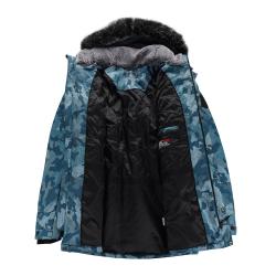 Alpine Pro MOLID MJCY556683PB pánská zimní zelená bunda s membránou