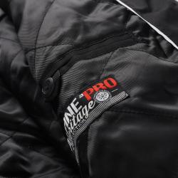 Alpine Pro MOLID MJCY556990 pánská černá bunda s membránou ptx zimní + šátek Kilpi